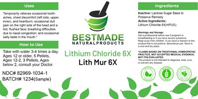 Lit Mur (Lithium Chloride (lith Mur)  6x)